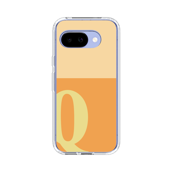 スリムプロテクションケース［ オリジナル - initial two tone - Q orange ］