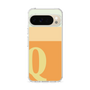 スリムプロテクションケース［ オリジナル - initial two tone - Q orange ］