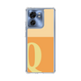 スリムプロテクションケース［ オリジナル - initial two tone - Q orange ］