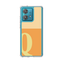 スリムプロテクションケース［ オリジナル - initial two tone - Q orange ］