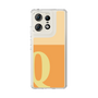 スリムプロテクションケース［ オリジナル - initial two tone - Q orange ］
