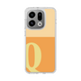スリムプロテクションケース［ オリジナル - initial two tone - Q orange ］