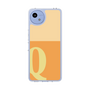 スリムプロテクションケース［ オリジナル - initial two tone - Q orange ］