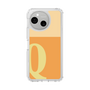 スリムプロテクションケース［ オリジナル - initial two tone - Q orange ］