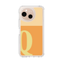スリムプロテクションケース［ オリジナル - initial two tone - Q orange ］