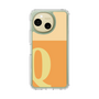 スリムプロテクションケース［ オリジナル - initial two tone - Q orange ］