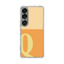 スリムプロテクションケース［ オリジナル - initial two tone - Q orange ］