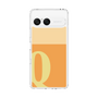 スリムプロテクションケース［ オリジナル - initial two tone - Q orange ］