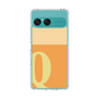 スリムプロテクションケース［ オリジナル - initial two tone - Q orange ］