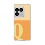 スリムプロテクションケース［ オリジナル - initial two tone - Q orange ］
