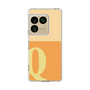 スリムプロテクションケース［ オリジナル - initial two tone - Q orange ］