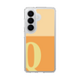 スリムプロテクションケース［ オリジナル - initial two tone - Q orange ］