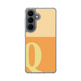 スリムプロテクションケース［ オリジナル - initial two tone - Q orange ］