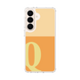 スリムプロテクションケース［ オリジナル - initial two tone - Q orange ］