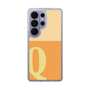 スリムプロテクションケース［ オリジナル - initial two tone - Q orange ］