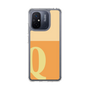 スリムプロテクションケース［ オリジナル - initial two tone - Q orange ］