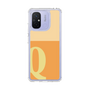 スリムプロテクションケース［ オリジナル - initial two tone - Q orange ］