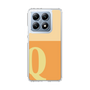 スリムプロテクションケース［ オリジナル - initial two tone - Q orange ］