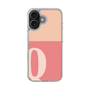 スリムプロテクションケース［ オリジナル - initial two tone - Q pink ］