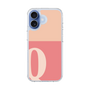 スリムプロテクションケース［ オリジナル - initial two tone - Q pink ］
