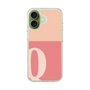スリムプロテクションケース［ オリジナル - initial two tone - Q pink ］