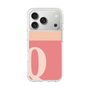 スリムプロテクションケース［ オリジナル - initial two tone - Q pink ］