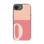 スリムプロテクションケース［ オリジナル - initial two tone - Q pink ］