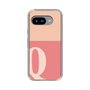 スリムプロテクションケース［ オリジナル - initial two tone - Q pink ］