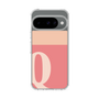 スリムプロテクションケース［ オリジナル - initial two tone - Q pink ］