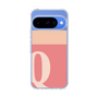 スリムプロテクションケース［ オリジナル - initial two tone - Q pink ］