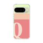スリムプロテクションケース［ オリジナル - initial two tone - Q pink ］