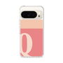 スリムプロテクションケース［ オリジナル - initial two tone - Q pink ］