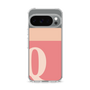 スリムプロテクションケース［ オリジナル - initial two tone - Q pink ］