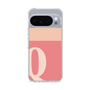 スリムプロテクションケース［ オリジナル - initial two tone - Q pink ］