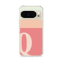 スリムプロテクションケース［ オリジナル - initial two tone - Q pink ］