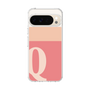 スリムプロテクションケース［ オリジナル - initial two tone - Q pink ］