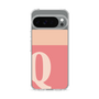 スリムプロテクションケース［ オリジナル - initial two tone - Q pink ］