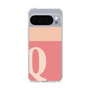 スリムプロテクションケース［ オリジナル - initial two tone - Q pink ］
