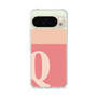 スリムプロテクションケース［ オリジナル - initial two tone - Q pink ］