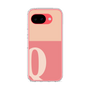 スリムプロテクションケース［ オリジナル - initial two tone - Q pink ］