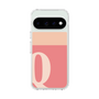 スリムプロテクションケース［ オリジナル - initial two tone - Q pink ］