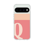 スリムプロテクションケース［ オリジナル - initial two tone - Q pink ］