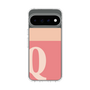 スリムプロテクションケース［ オリジナル - initial two tone - Q pink ］