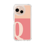 スリムプロテクションケース［ オリジナル - initial two tone - Q pink ］