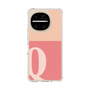 スリムプロテクションケース［ オリジナル - initial two tone - Q pink ］