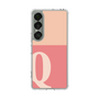 スリムプロテクションケース［ オリジナル - initial two tone - Q pink ］