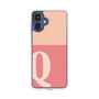 スリムプロテクションケース［ オリジナル - initial two tone - Q pink ］