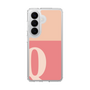 スリムプロテクションケース［ オリジナル - initial two tone - Q pink ］