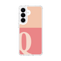 スリムプロテクションケース［ オリジナル - initial two tone - Q pink ］