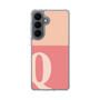 スリムプロテクションケース［ オリジナル - initial two tone - Q pink ］